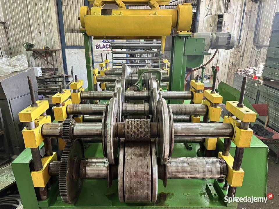 Profilarka do rynny uprawowej linia do rynny Produkcja Limanowa