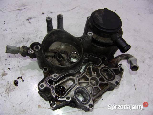 PODSTAWA FILTRA OLEJU AUDI A8 D3 4E0 30 TDI osobowe Obudowy filtrów Obudowy filtrów