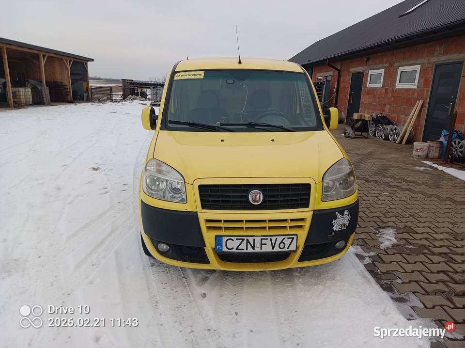Fiat Doblo maxi 19 JTD zamiana Paradyż