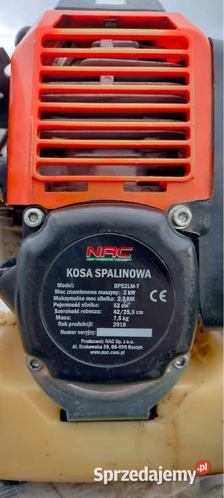 Kosa spalinowa NAC 27 SUPER STAN Konin