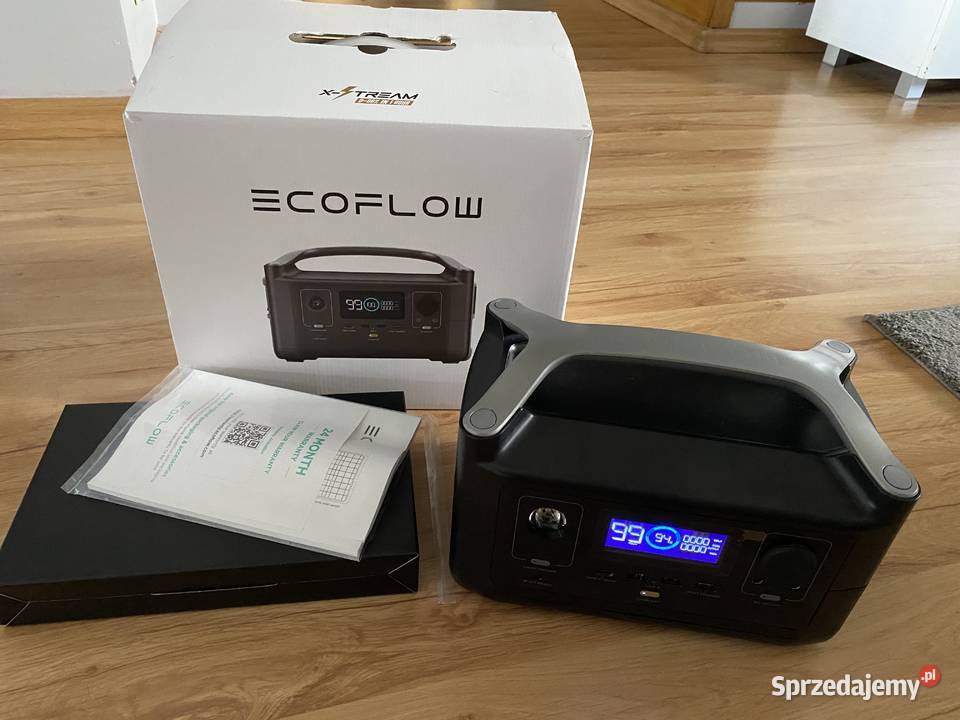 EcoFlow River nowa przenośna stacja zasilania podlaskie Łomża sprzedam