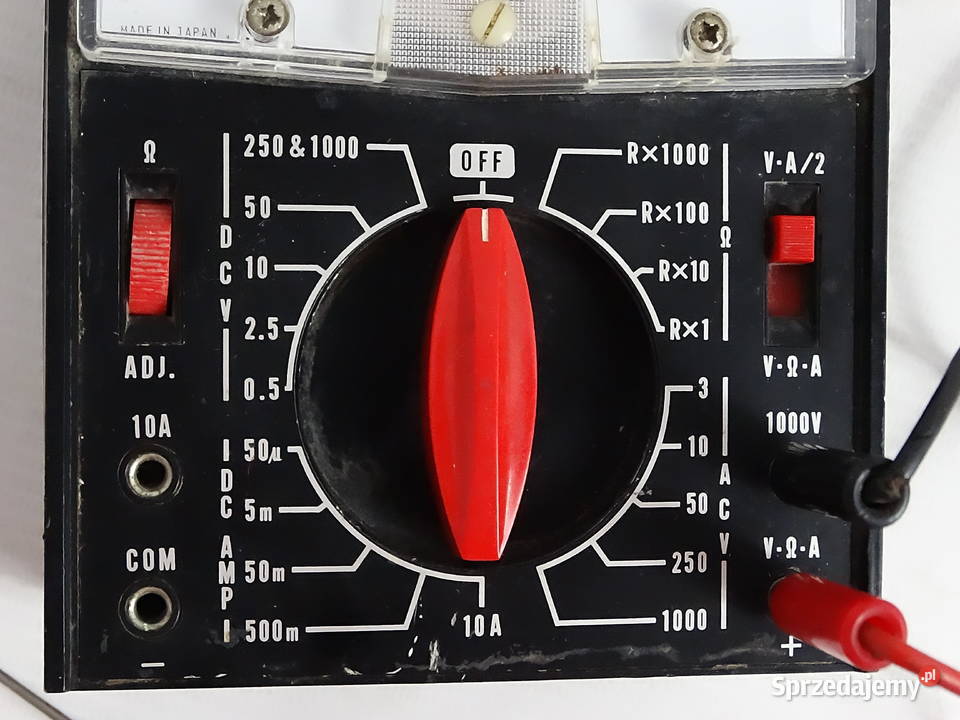 Miernik analogowy Monacor MT300RD Made in Japan Biłgoraj