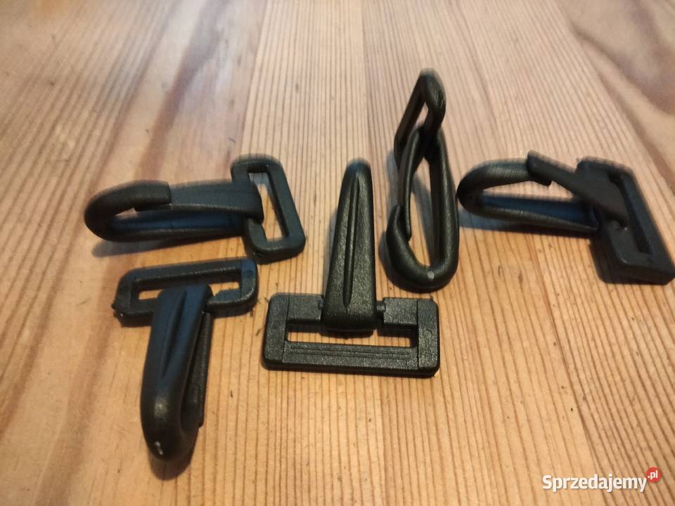 Karabińczyk z tworzywa sztucznego kolor czarny Ostrów Wielkopolski