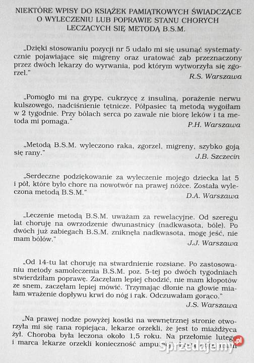 Samoleczenie metodą BSM Piotr Lewandowski miękka Pozostałe lubelskie