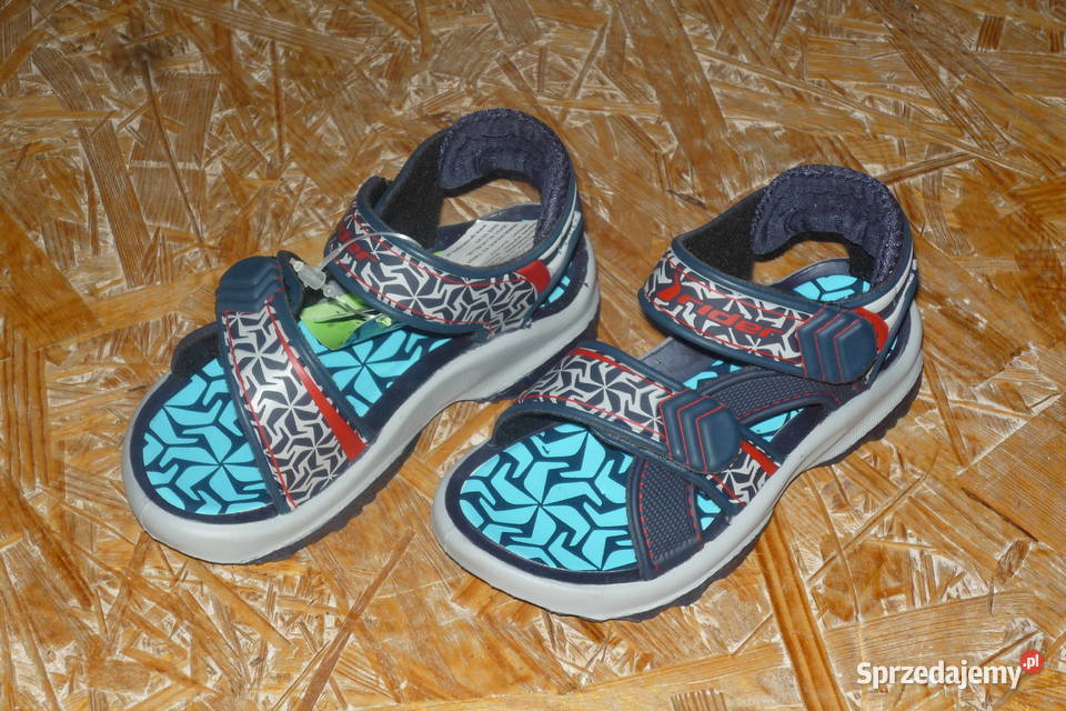Oryginalne sandałki RIDER 2223 niebieski granat uniseks