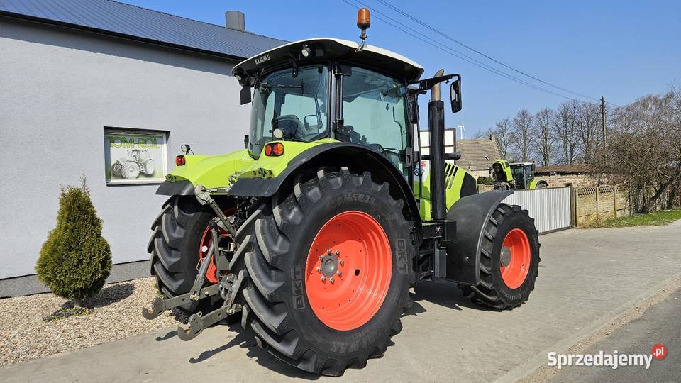 Claas Arion 650 pneumatyka 52ha hamulce na wielkopolskie Gruntowice