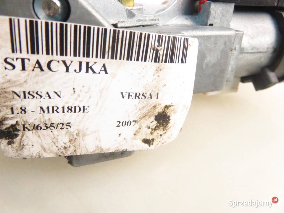 STACYJKA NISSAN VERSA I 21669775 osobowe sprzedam