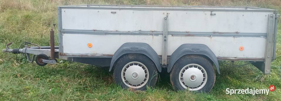 Przyczepa przyczepka laweta pod minikoparkę Brenderup Motoryzacja Jelenia Góra