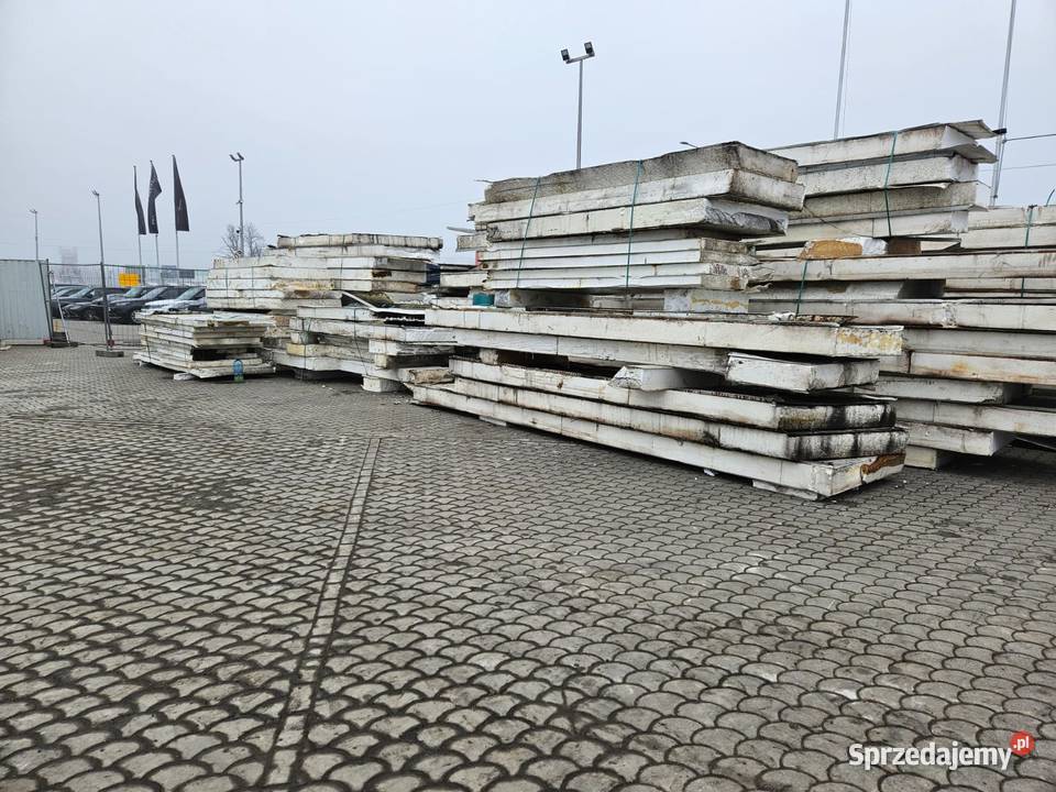 Płyty warstwowe ścienne i dachowe z rozbiórki Warszawa