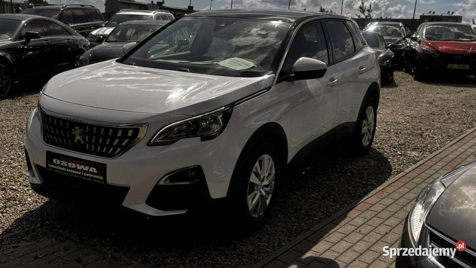Peugeot 3008 16 blu hdi 120 automat ledy Navi przyciemniane szyby 3008 pomorskie Gdańsk