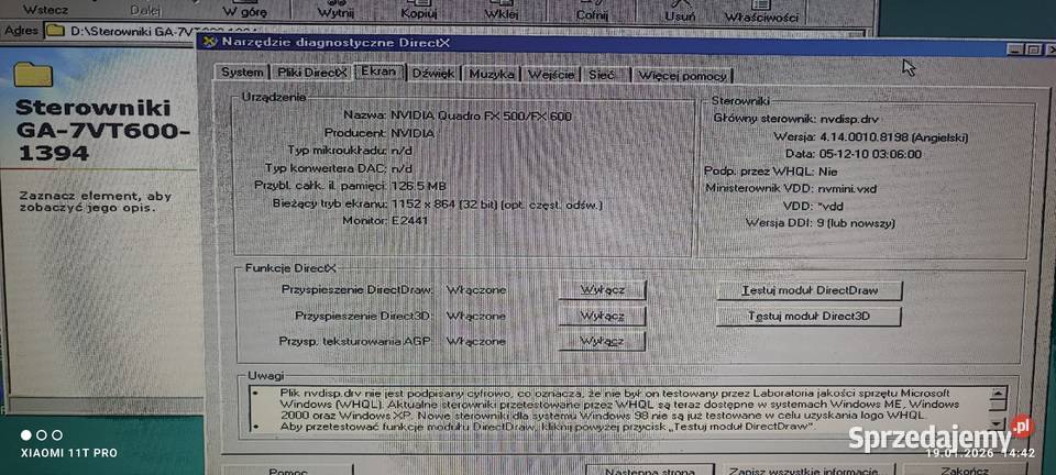 Karta graficzna PNY nVidia Quadro FX500600 128MB Karty graficzne Chełmża
