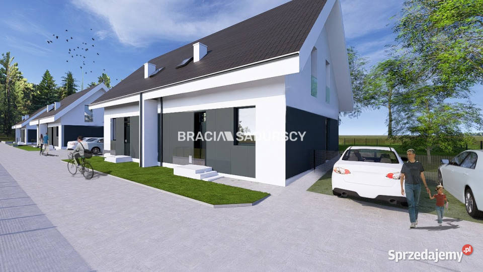 sprzedaży domu bliźniaka 1087m2 Zabierzów Sprzedaż małopolskie