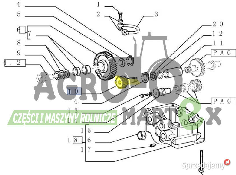 4770244 WAŁEK CNH Wichrów sprzedam