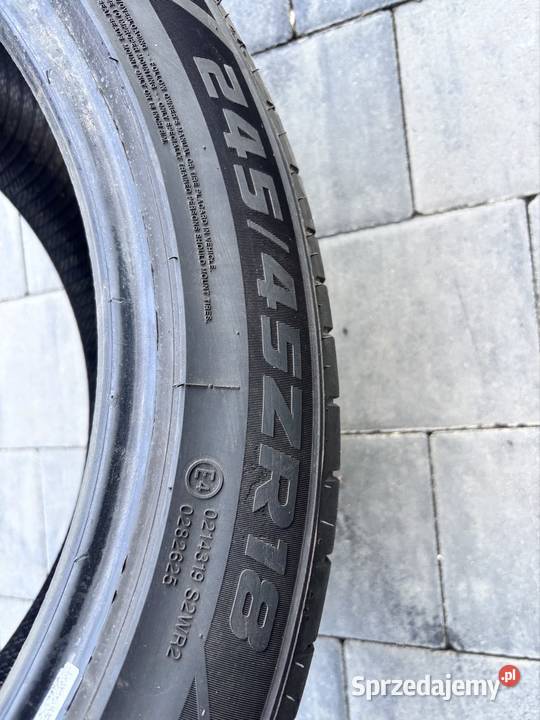 Opony 24545r18 letnie opony Laskowa sprzedam