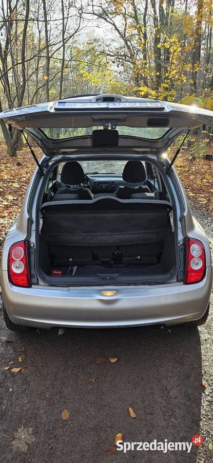 Nissan Micra K12 14 benzyna 2010 r Zadbana Rok produkcji 2010 Łódź