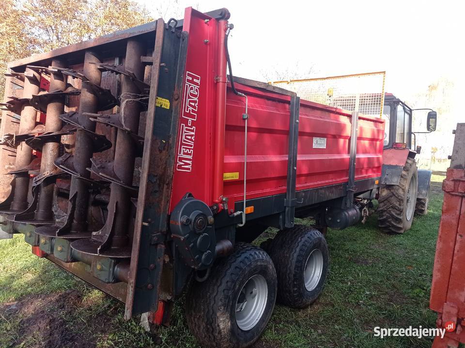 Rozrzutnik obornika Metal Fac Złotoryja