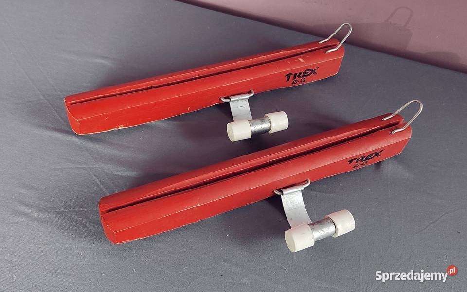 Ochraniacze na płozy łyżew drewniane uniwersalne Jasień