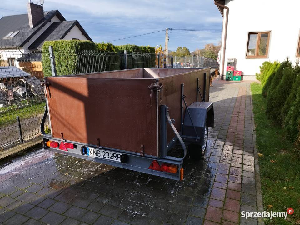 Przyczepka samochodowa 750 hamulec najazdowy sprzedam