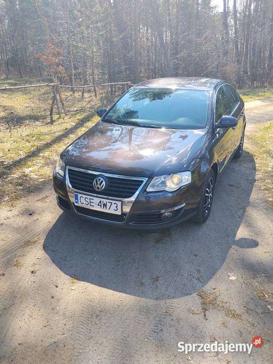 Volkswagen Passat B6 welurowa tapicerka Samochody osobowe Wąwelno