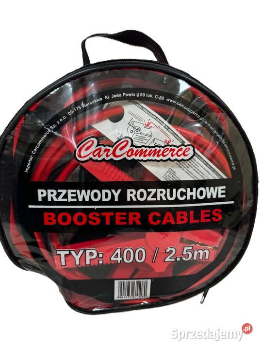 Kable rozruchowe Carcommerce 61108 400 A 25 m Elbląg