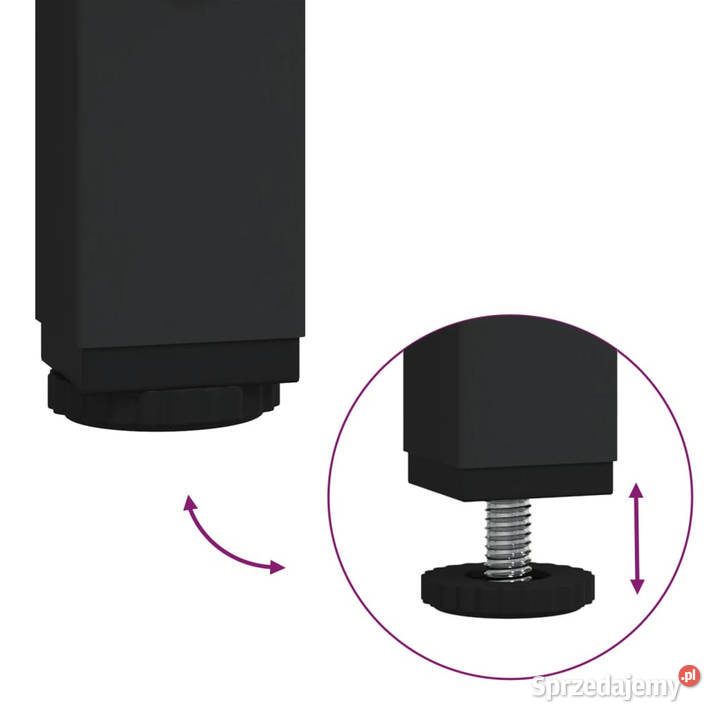Szafka pod telewizor brązowy dąb 121x35x45