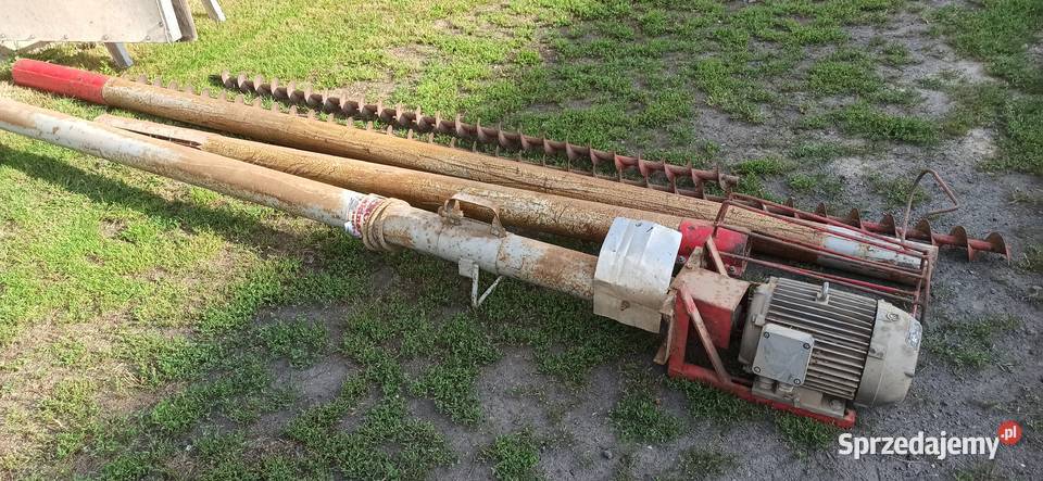 Żmijka przenośnik ślimakowy do zboża peletu