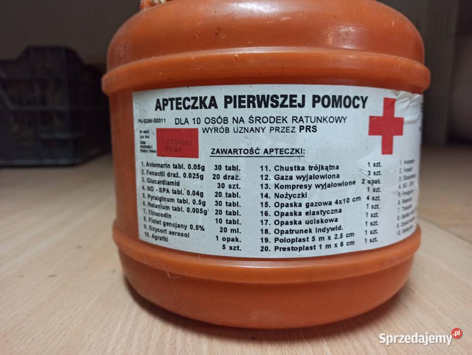 Hermetyczny pojemnik apteczka Warszawa