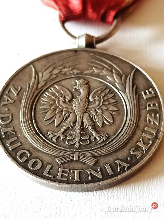 Medal Długoletnią Służbę XX lat Polska 1938 Łódź