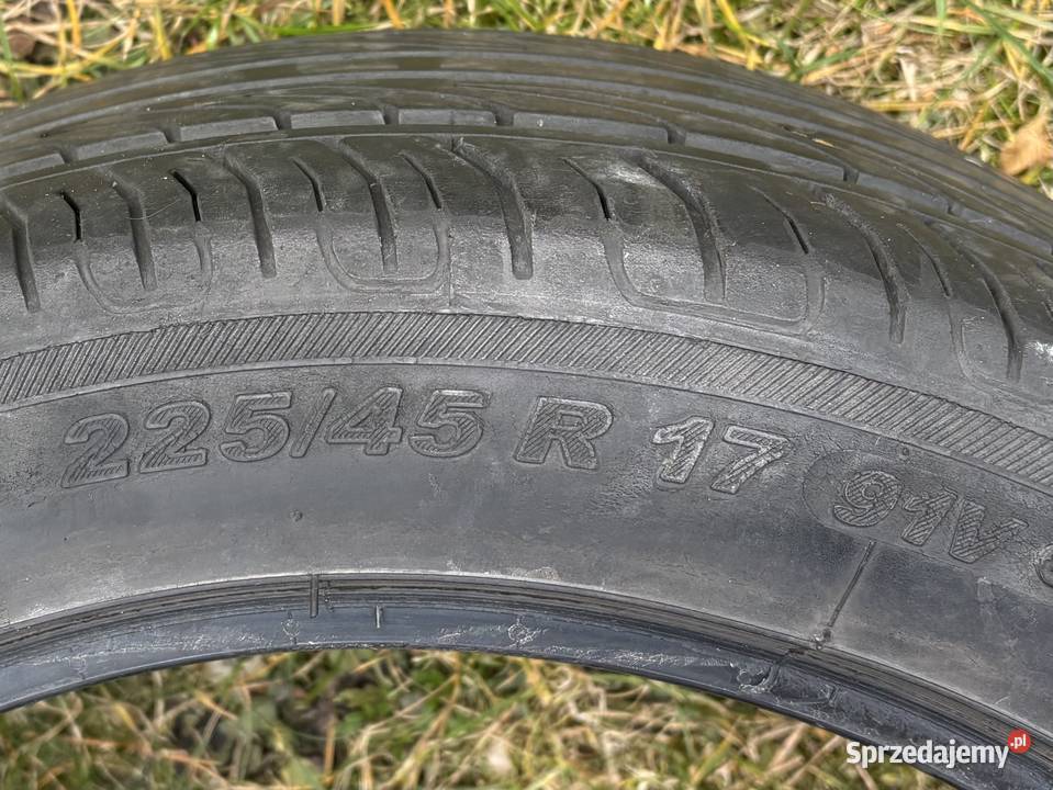 Sprzedam 4 letnie opony 22545 R17 Profil