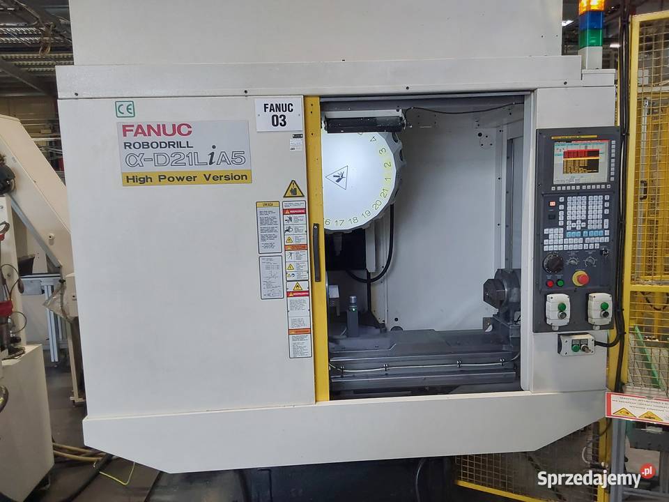 Centrum obróbcze FANUC Robodrill A04B0102B136BB Strzelce Krajeńskie
