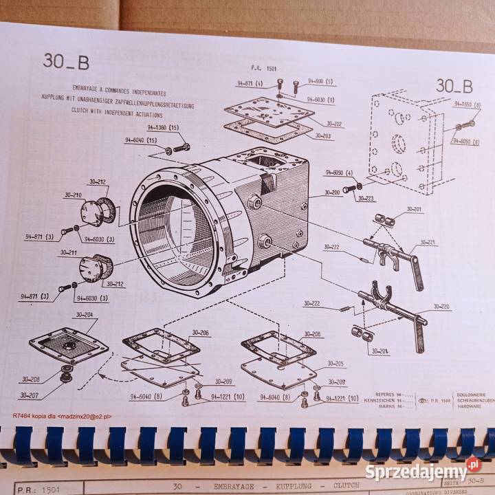 Katalog Części RENAULT 7464 A 4 PDF Kamień Pomorski