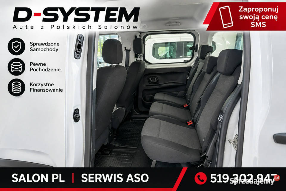 Toyota Proace City Verso 23 Proace City Verso klimatyzacja Białystok