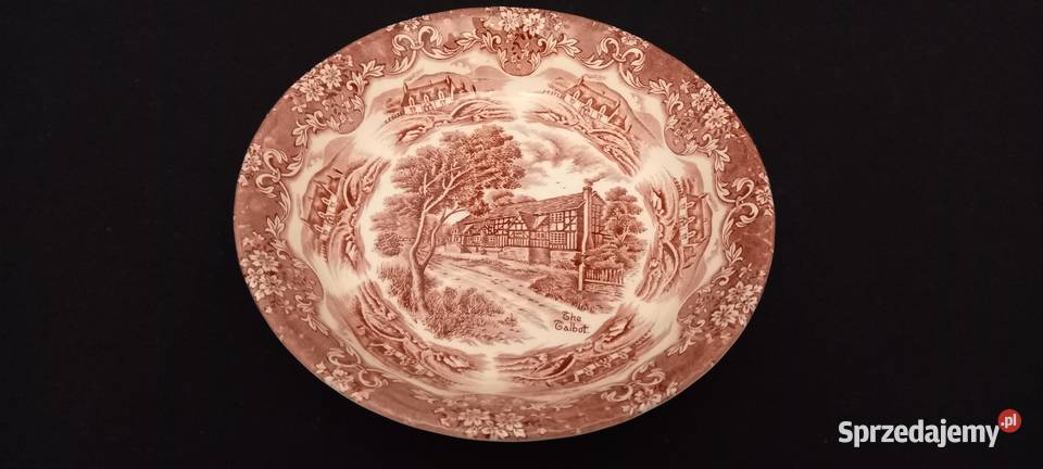 Talerz angielski głęboki Grindley Chełm