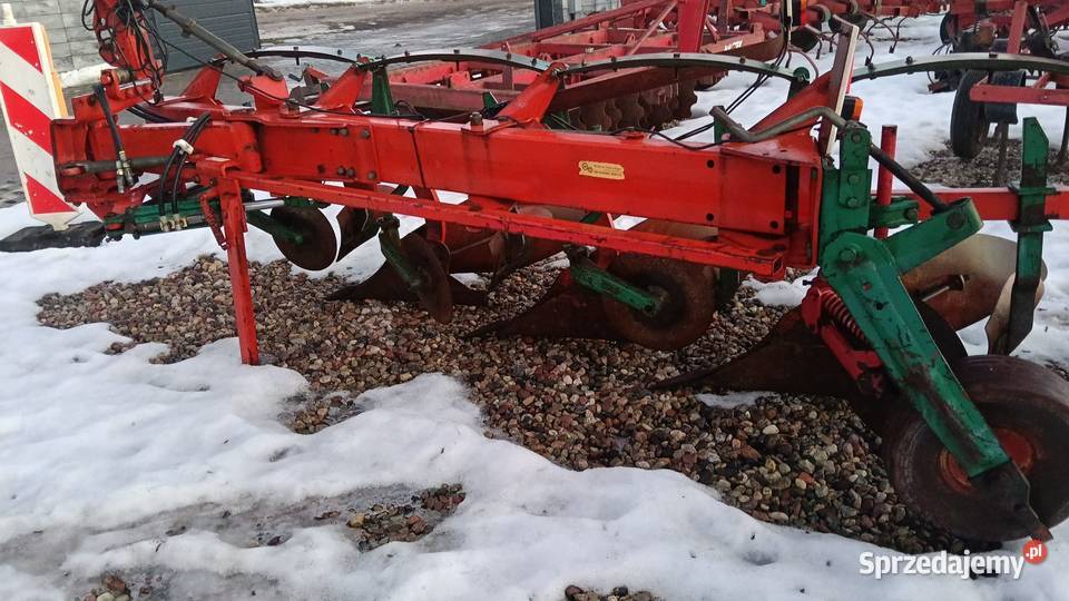 Pług ad 85 kverneland resor ładny stan