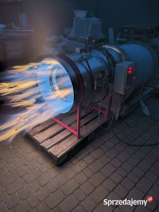 Palnik Gazowy 800kW 2000kW na propan do suszarni Pozostałe Galewice