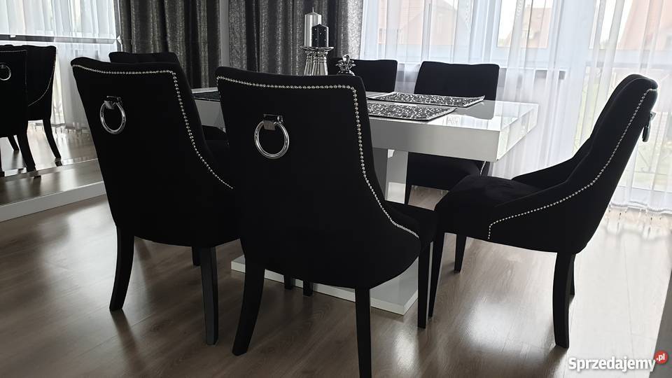 Krzesło modne eleganckie z kołatką hampton pomorskie Chojnice