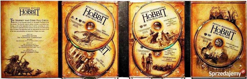 HOBBIT BITWA PIĘCIU ARMII EDYCJA ROZSZERZONA 5 edycja limitowana