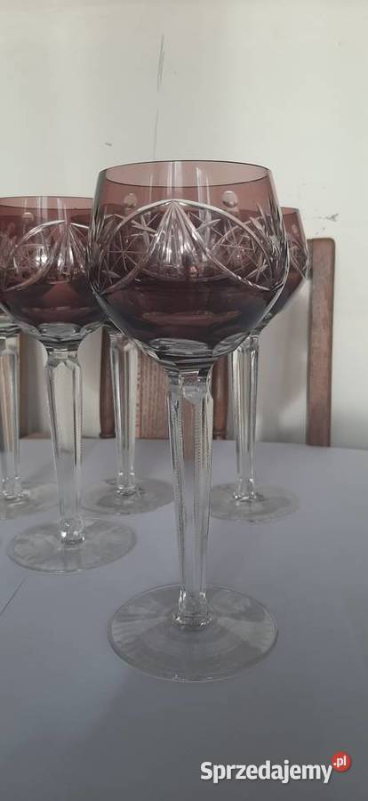 Kieliszki kryształowe Świdnica