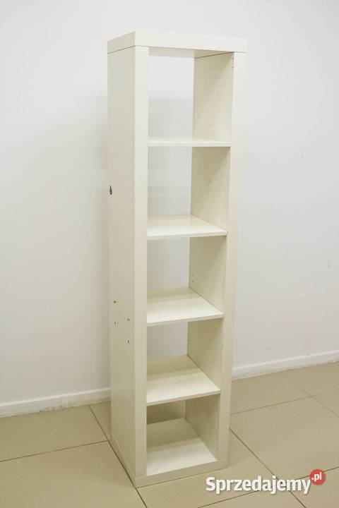 Regał IKEA KALLAX 1x5 5 przegród biały 42x182 42cm Tychy