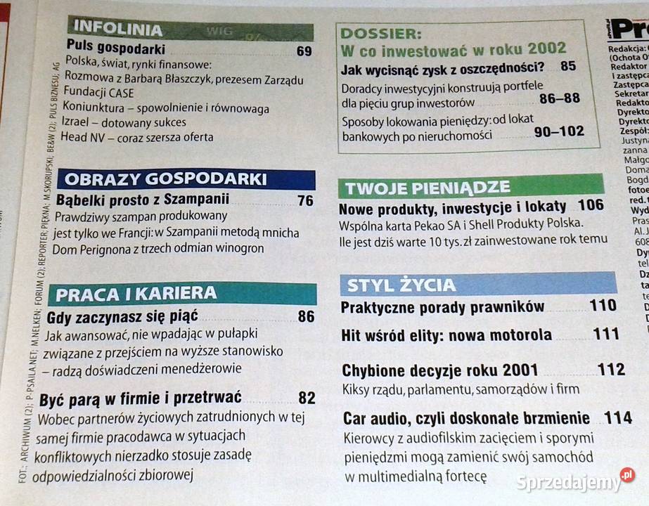 Profit 1 2002 Biznes ekonomia Chełm