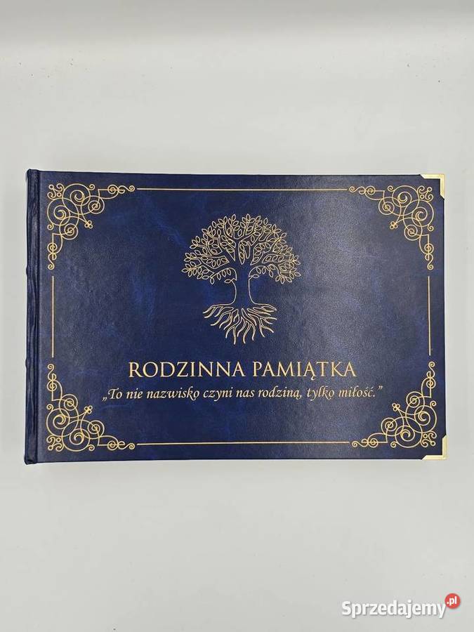 Kronika Księga B4 z dowolnym złotym nadrukiem Kołobrzeg
