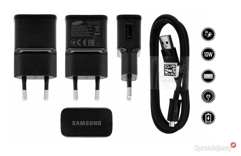 Ładowarka zasilacz Samsung USB 2000mA 2A 5V Kraków