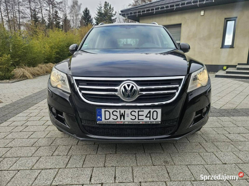 Volkswagen Tiguan 20 170 Klimatronik 4x4 czujnik parkowania Strzegom