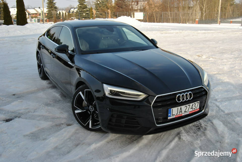 Audi A5 Oryginał lakier ASO SKÓRANAVI El klapa autoalarm A5 Modliborzyce