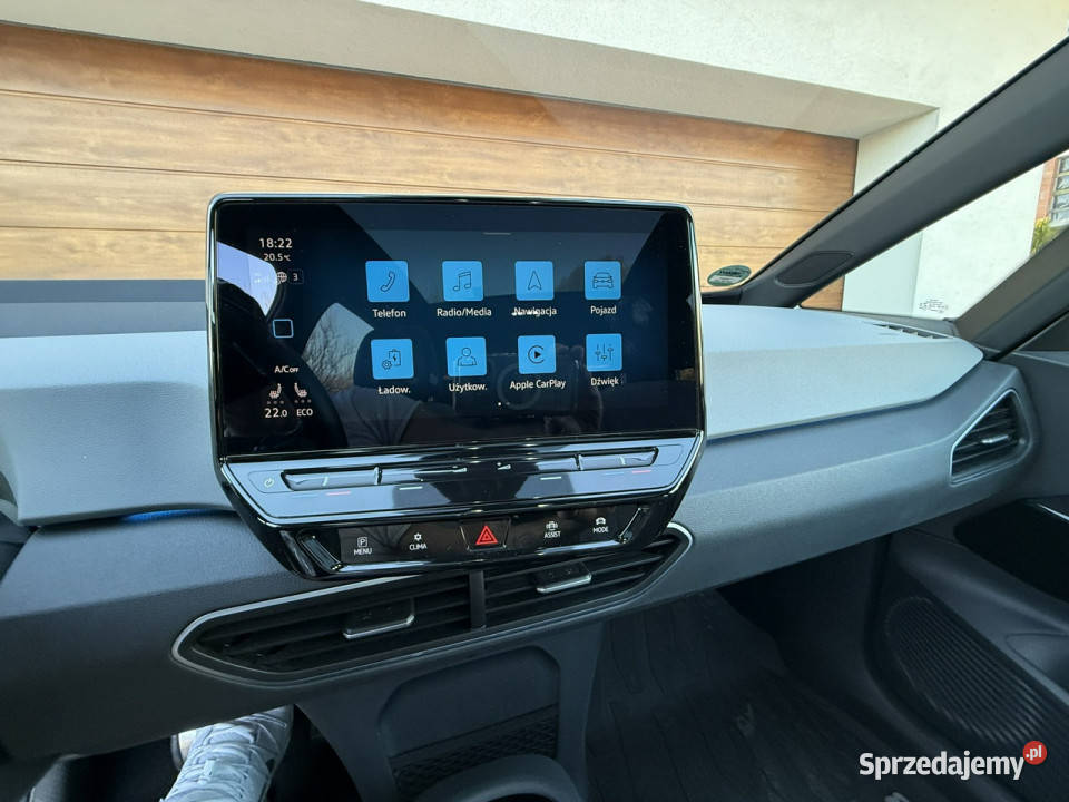 Volkswagen ID3 model21r 58kWh 204 Pro ogranicznik prędkości Samochody osobowe Konradów