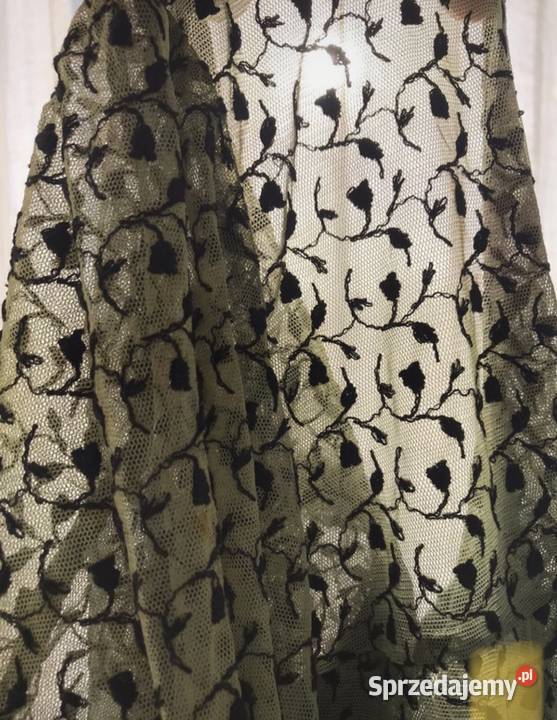 Sukienka neonowa vintage zielona z długim Rozmiar 36(S) Warszawa sprzedam