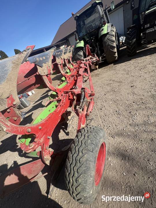 Pług koja obrotowy vario liniowanie 5 skib nieuszkodzony mazowieckie Sołki