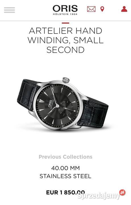 ORIS ARTELIER zegarek męski Rusocice
