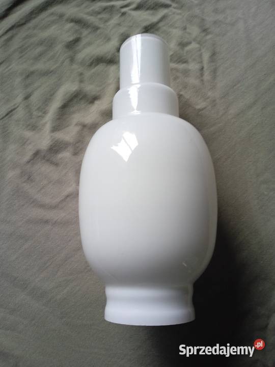 Klosz do lampy z białego szkła warstwowego Koźminek