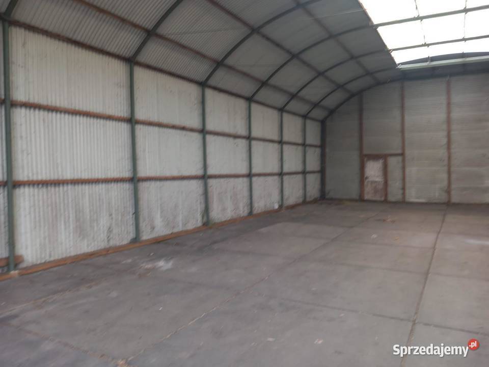 Hala łukowa hangar magazyn 11x20 Zbójno